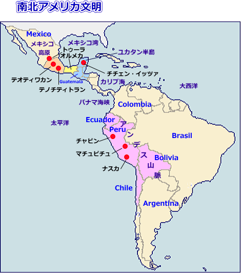 ユカタン 半島 地図
